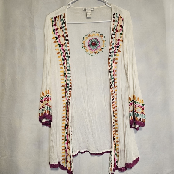 cute options Tops - Cute Options Colorful Boho Cardigan